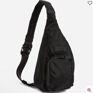Vera Bradley reactive mini sling backpack, black!